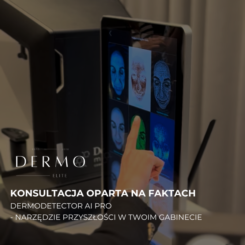 Konsultacja oparta na faktach! DermoDetector AI Pro - narzędzie przyszłości w Twoim gabinecie