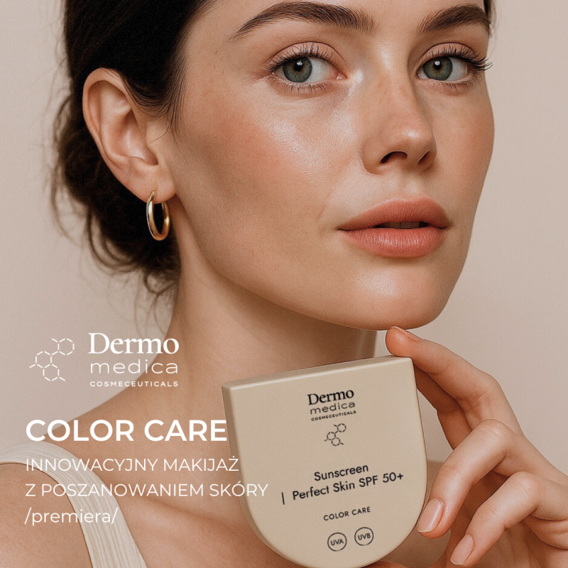 Makijaż z poszanowaniem skóry – premiera linii Color Care marki Dermomedica!